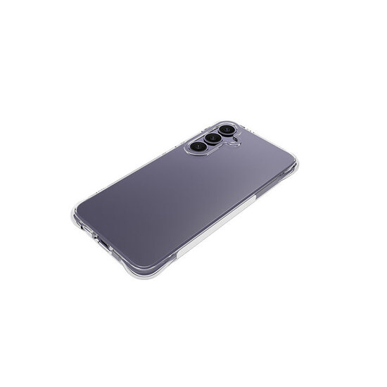 Samsung Galaxy S24 FE Hoesje - MobyDefend Transparante Shockproof TPU Backcover - Verstevigde Hoeken - Volledig Doorzichtig