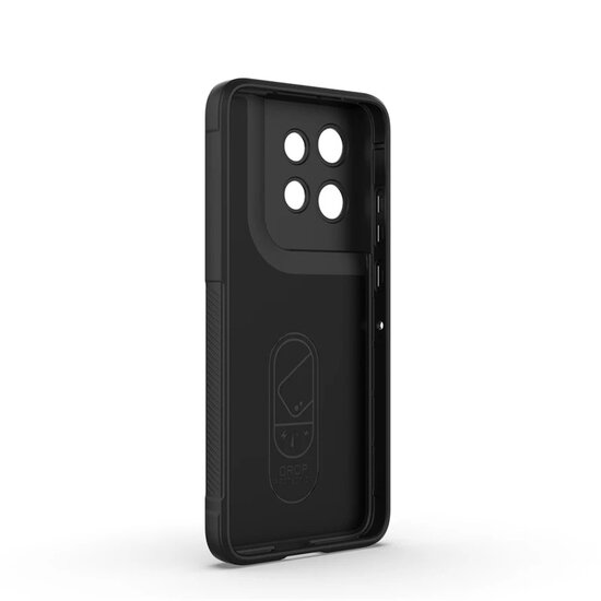 Motorola Edge 50 Neo Hoesje - MobyDefend TPU Gripcase - Zwart