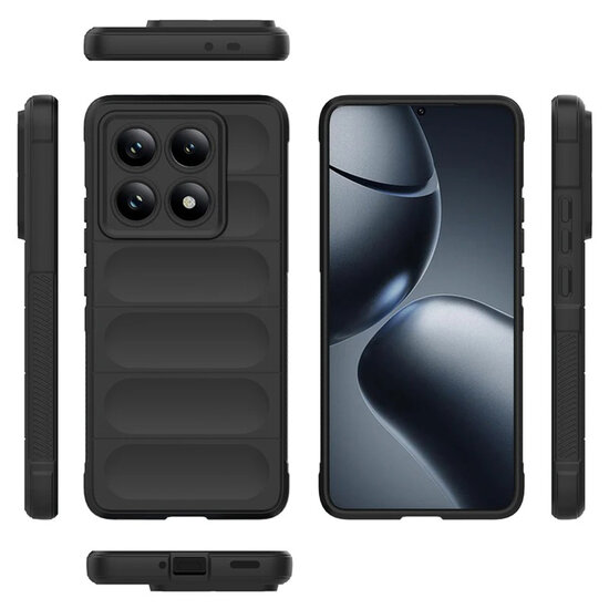 Xiaomi 14T Pro Hoesje - MobyDefend TPU Gripcase - Paars