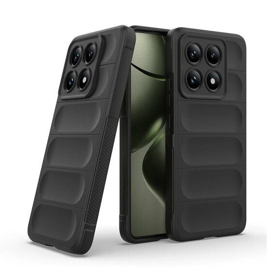 Xiaomi 14T Hoesje - MobyDefend TPU Gripcase - Zwart
