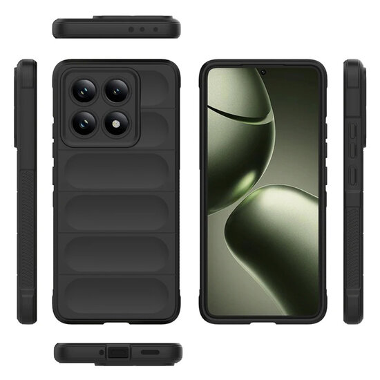 Xiaomi 14T Hoesje - MobyDefend TPU Gripcase - Groen