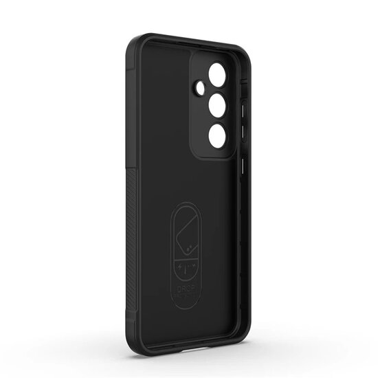 Samsung Galaxy S24 FE Hoesje - MobyDefend TPU Gripcase - Zwart