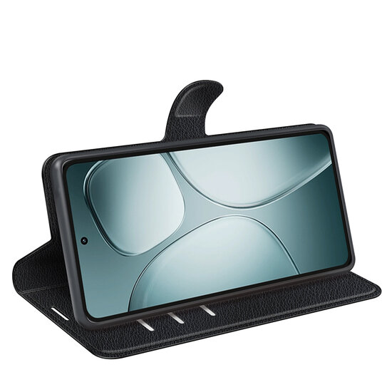 Xiaomi 14T Hoesje - MobyDefend Kunstleren Wallet Book Case (Sluiting Voorkant) - Zwart