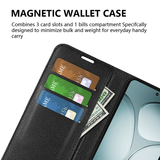 Xiaomi 14T Hoesje - MobyDefend Kunstleren Wallet Book Case (Sluiting Voorkant) - Bruin