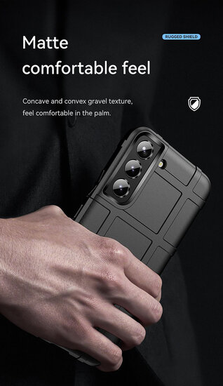 Samsung Galaxy S23 Ultra Hoesje - Mobydefend Rugged Shield TPU Backcover - Groen