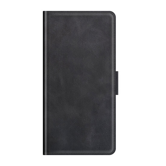Samsung Galaxy S22 Hoesje - MobyDefend Luxe Wallet Book Case (Sluiting Zijkant) - Zwart