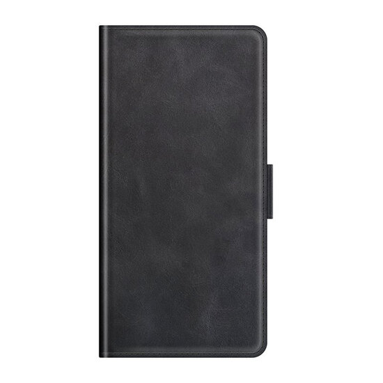 Samsung Galaxy S21 FE Hoesje - MobyDefend Luxe Wallet Book Case (Sluiting Zijkant) - Zwart