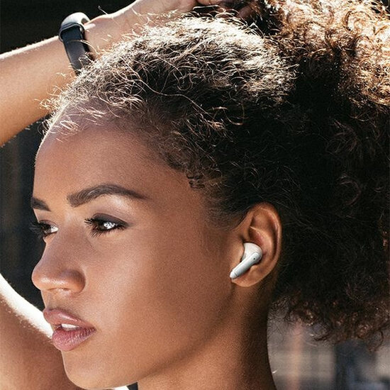 USAMS Wireless Bluetooth Earbuds - Inclusief Charge Case - Wit