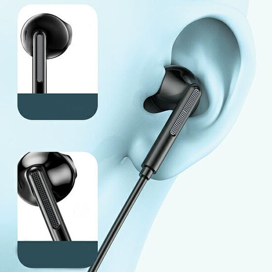 Awei In-Ear Oordopjes - USB-C - Zwart