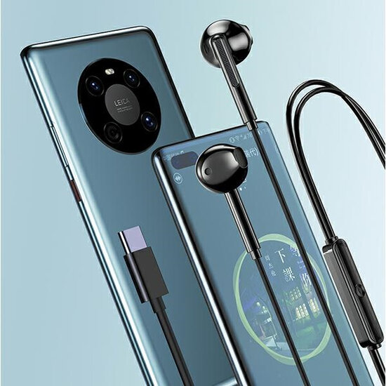 Awei In-Ear Oordopjes - USB-C - Zwart