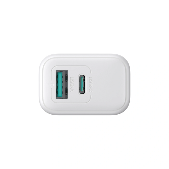 Joyroom Wall charger - Oplader met 1 USB-A en 1 USB-C poort -20W - Quick Charge 3.0 - Wit