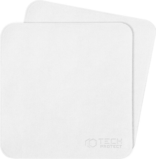 Tech-Protect Microvezel Doekjes - 2 Stuks - Grijs