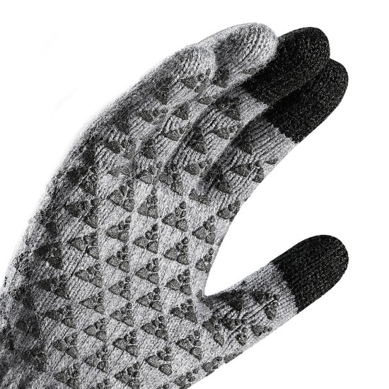 MobyDefend Touchscreen Handschoenen - Grijs - Maat S/M