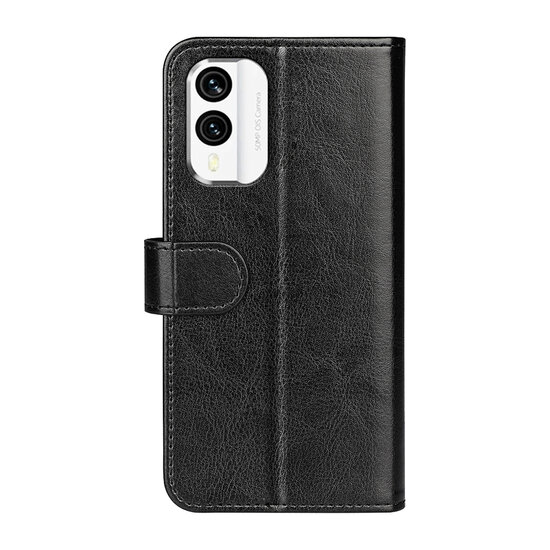 Nokia X30 Hoesje - MobyDefend Wallet Book Case (Sluiting Achterkant) - Zwart