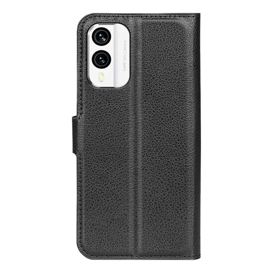 Nokia X30 Hoesje - MobyDefend Kunstleren Wallet Book Case (Sluiting Voorkant) - Zwart