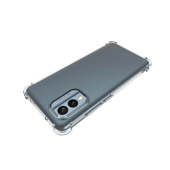Nokia X30 Hoesje - MobyDefend Transparante Shockproof TPU Backcover - Verstevigde Hoeken - Volledig Doorzichtig