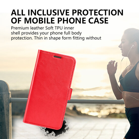 OnePlus Nord 2T Hoesje - MobyDefend Wallet Book Case (Sluiting Achterkant) - Zwart