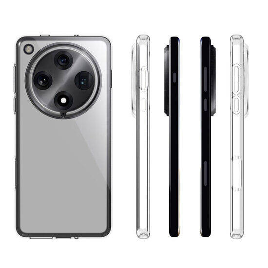 Oppo Find X8 Pro Hoesje - MobyDefend Transparante TPU Backcover - Volledig Doorzichtig