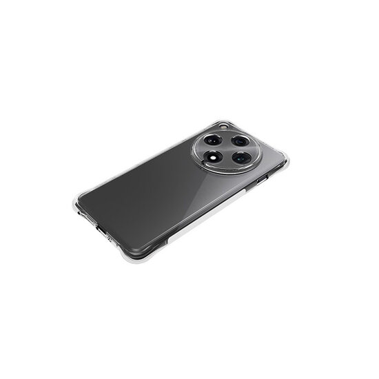Oppo Find X8 Pro Hoesje - MobyDefend Transparante Shockproof TPU Backcover - Verstevigde Hoeken - Volledig Doorzichtig