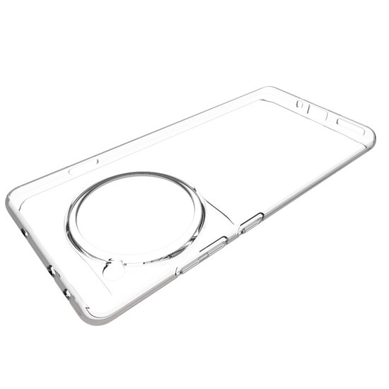 OnePlus 12R Hoesje - MobyDefend Transparante TPU Backcover - Volledig Doorzichtig