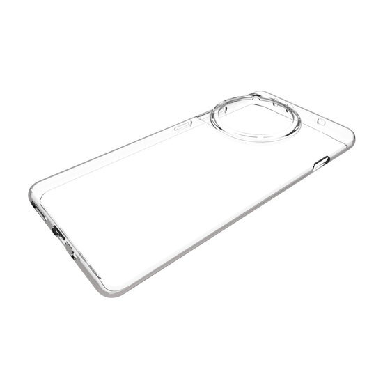 OnePlus 12R Hoesje - MobyDefend Transparante TPU Backcover - Volledig Doorzichtig