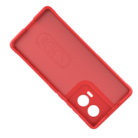 Motorola Edge 50 Fusion Hoesje - MobyDefend TPU Gripcase - Zwart
