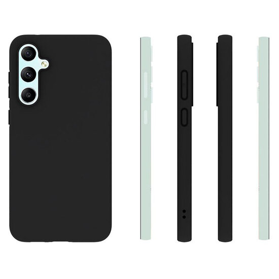Samsung Galaxy S23 FE Hoesje - MobyDefend TPU Backcover - Mat Zwart