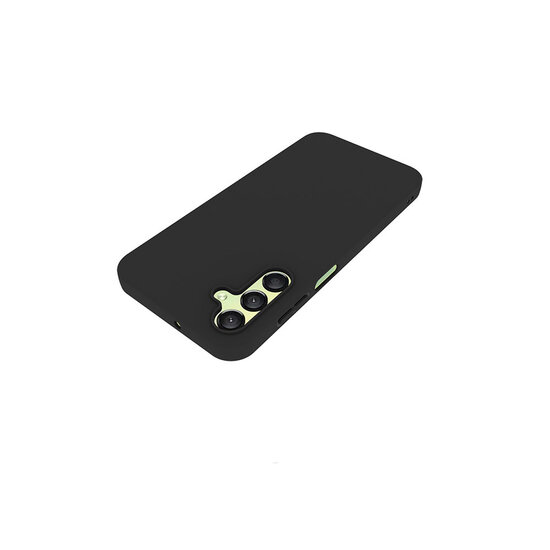 Samsung Galaxy A15 Hoesje - MobyDefend TPU Backcover - Mat Zwart