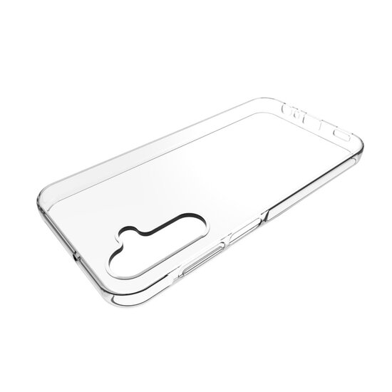 Samsung Galaxy A15 Hoesje - MobyDefend Transparante TPU Backcover - Volledig Doorzichtig