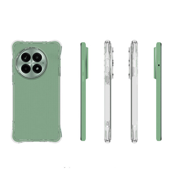OnePlus 13 Hoesje - MobyDefend Transparante Shockproof TPU Backcover - Verstevigde Hoeken - Volledig Doorzichtig