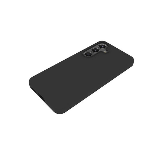 Samsung Galaxy S25 Hoesje - MobyDefend TPU Backcover - Mat Zwart