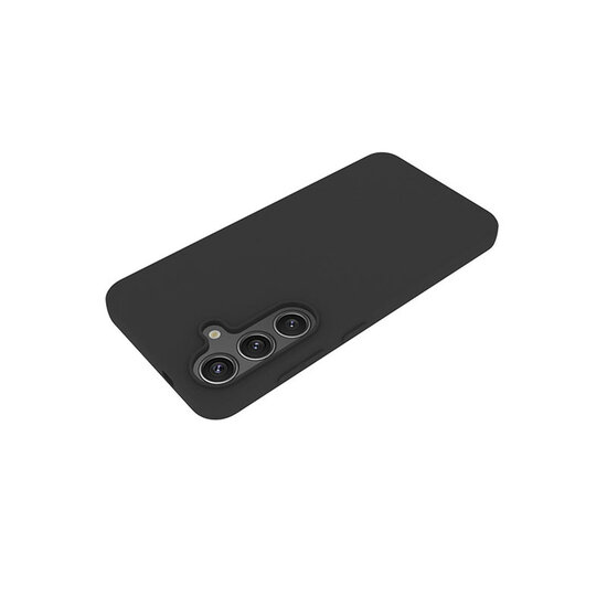 Samsung Galaxy S25 Hoesje - MobyDefend TPU Backcover - Mat Zwart