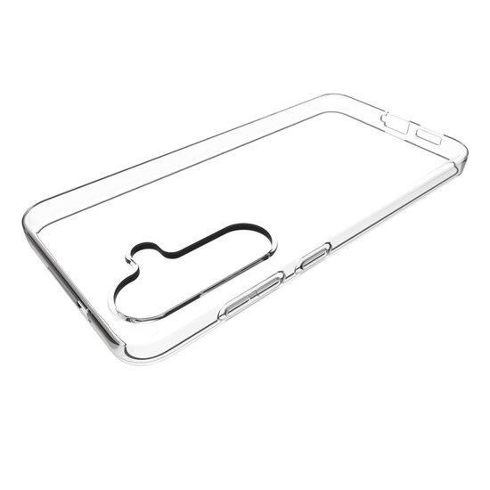Samsung Galaxy S25 Plus (S25+) Hoesje - MobyDefend Transparante TPU Backcover - Volledig Doorzichtig