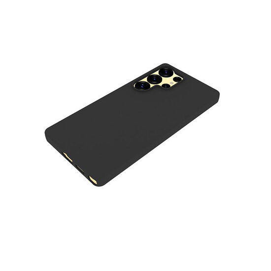Samsung Galaxy S25 Plus (S25+) Hoesje - MobyDefend TPU Backcover - Mat Zwart