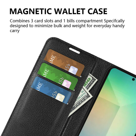 Samsung Galaxy S25 Hoesje - MobyDefend Kunstleren Wallet Book Case (Sluiting Voorkant) - Bruin