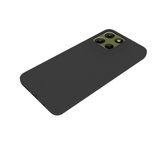 Motorola Moto G15 / G15 Power Hoesje - MobyDefend TPU Backcover - Mat Zwart