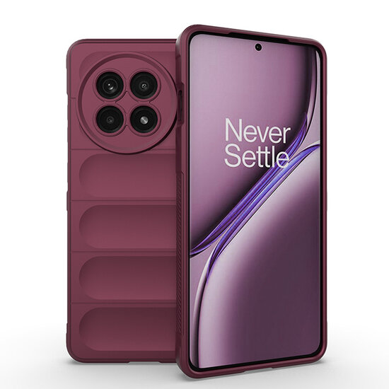 OnePlus 13R Hoesje - MobyDefend TPU Gripcase - Paars