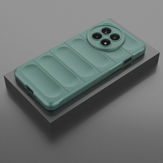 OnePlus 13R Hoesje - MobyDefend TPU Gripcase - Groen