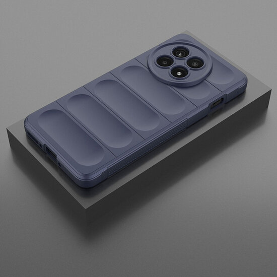 OnePlus 13R Hoesje - MobyDefend TPU Gripcase - Blauw