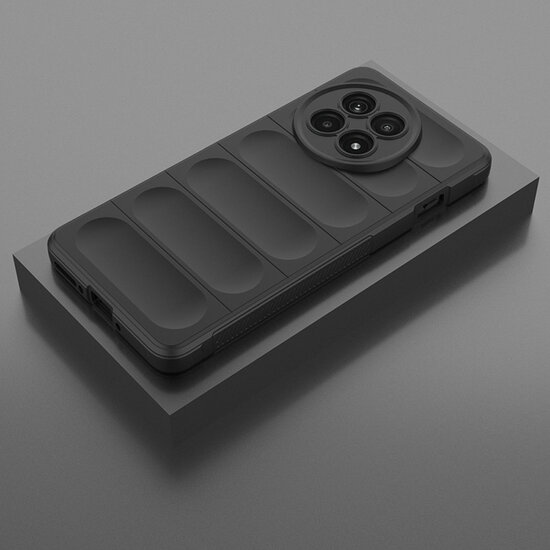 OnePlus 13R Hoesje - MobyDefend TPU Gripcase - Zwart