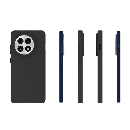 OnePlus 13R Hoesje - MobyDefend TPU Backcover - Mat Zwart