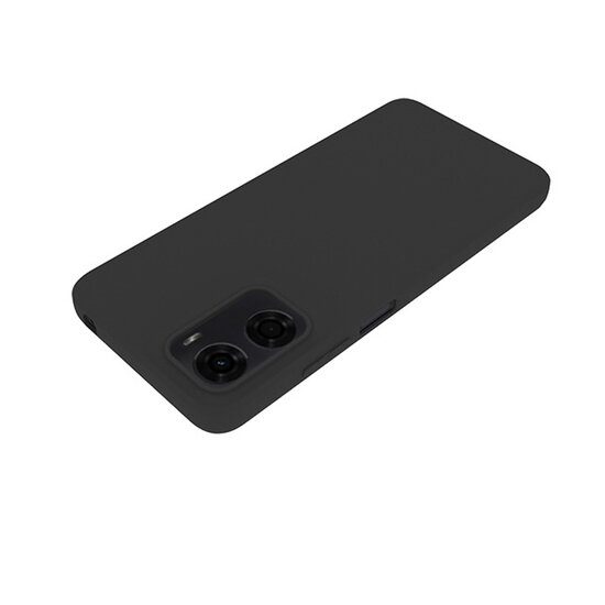 Motorola Moto E15 / G05 Hoesje - MobyDefend TPU Backcover - Mat Zwart
