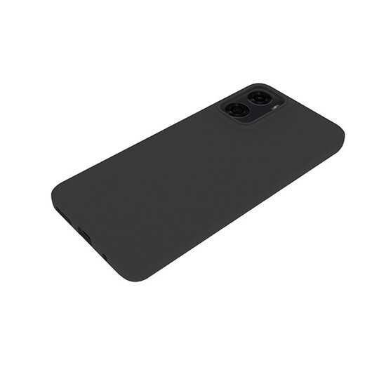 Motorola Moto E15 / G05 Hoesje - MobyDefend TPU Backcover - Mat Zwart