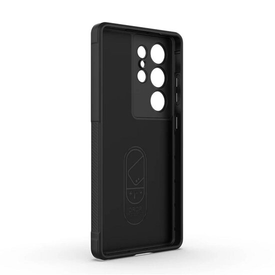 Samsung Galaxy S25 Ultra Hoesje - MobyDefend TPU Gripcase - Paars