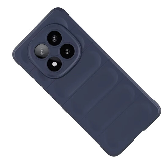 Xiaomi Redmi Note 14 Pro Plus Hoesje - MobyDefend TPU Gripcase - Paars