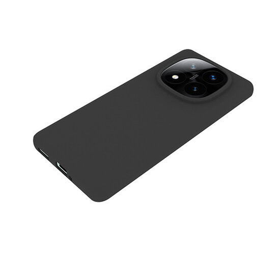 Xiaomi Redmi Note 14 Pro Plus Hoesje - MobyDefend TPU Backcover - Mat Zwart