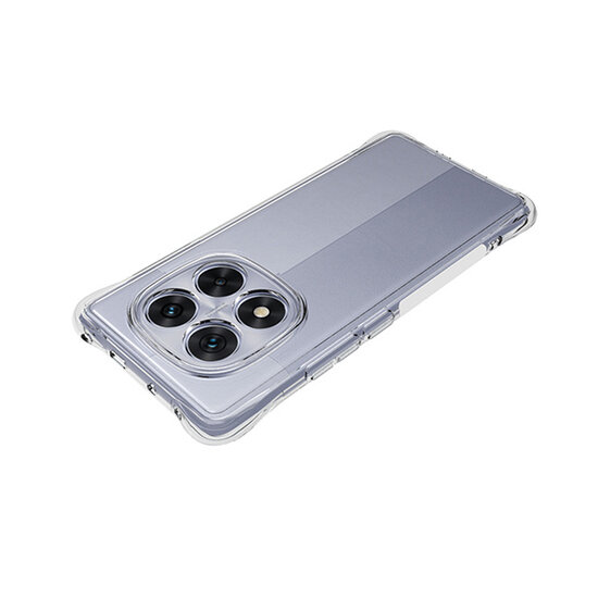 Xiaomi Redmi Note 14 Pro 5G Hoesje - MobyDefend Transparante Shockproof TPU Backcover - Verstevigde Hoeken - Volledig Doorzichtig