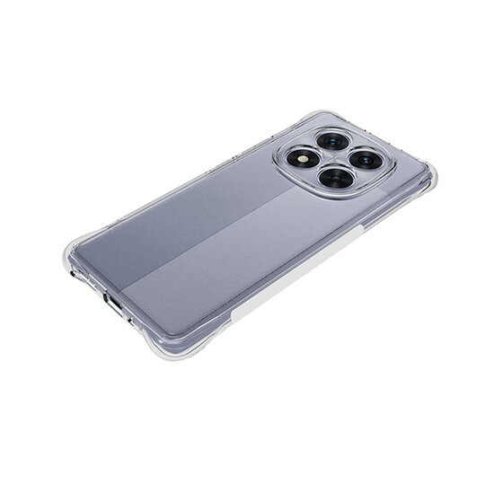 Xiaomi Redmi Note 14 Pro 5G Hoesje - MobyDefend Transparante Shockproof TPU Backcover - Verstevigde Hoeken - Volledig Doorzichtig