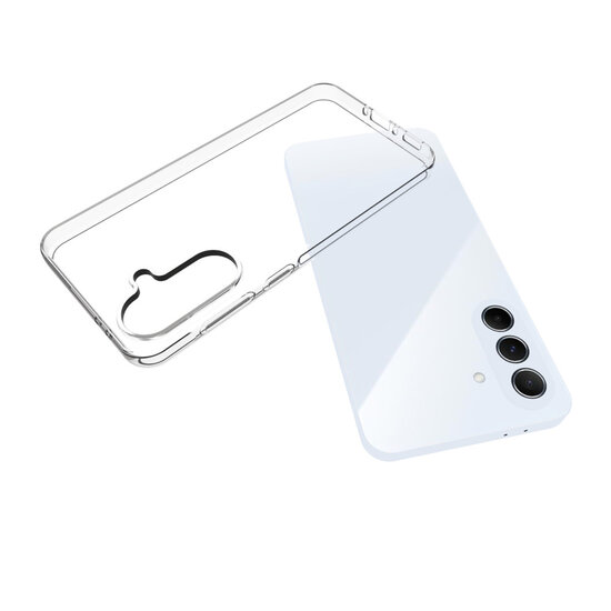 Samsung Galaxy A36 / Galaxy A56 Hoesje - MobyDefend Transparante TPU Backcover - Volledig Doorzichtig