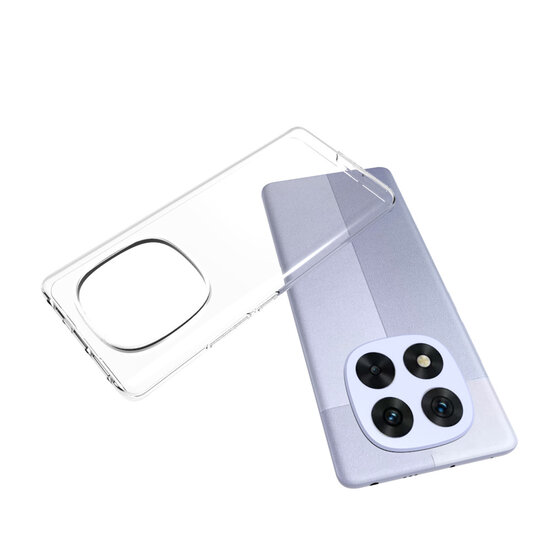 Xiaomi Redmi Note 14 Pro 4G Hoesje - MobyDefend Transparante TPU Backcover - Volledig Doorzichtig